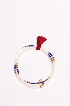 Banana Moon Bracelet Blanc LILU- Autres Accessoires