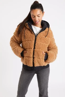 Banana Moon FAUSSE FOURRURE IVANNA WOODPARK- Vestes & Manteaux