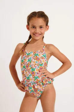 Banana Moon MAILLOT 1 PIECE M LEAFY DAISYDREAM-Enfant Fillette Et Garçon