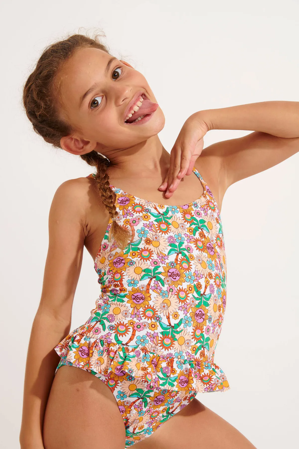 Banana Moon MAILLOT 1 PIECE M LEAFY DAISYDREAM-Enfant Fillette Et Garçon