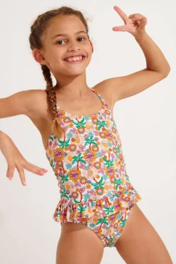 Banana Moon MAILLOT 1 PIECE M LEAFY DAISYDREAM-Enfant Fillette Et Garçon