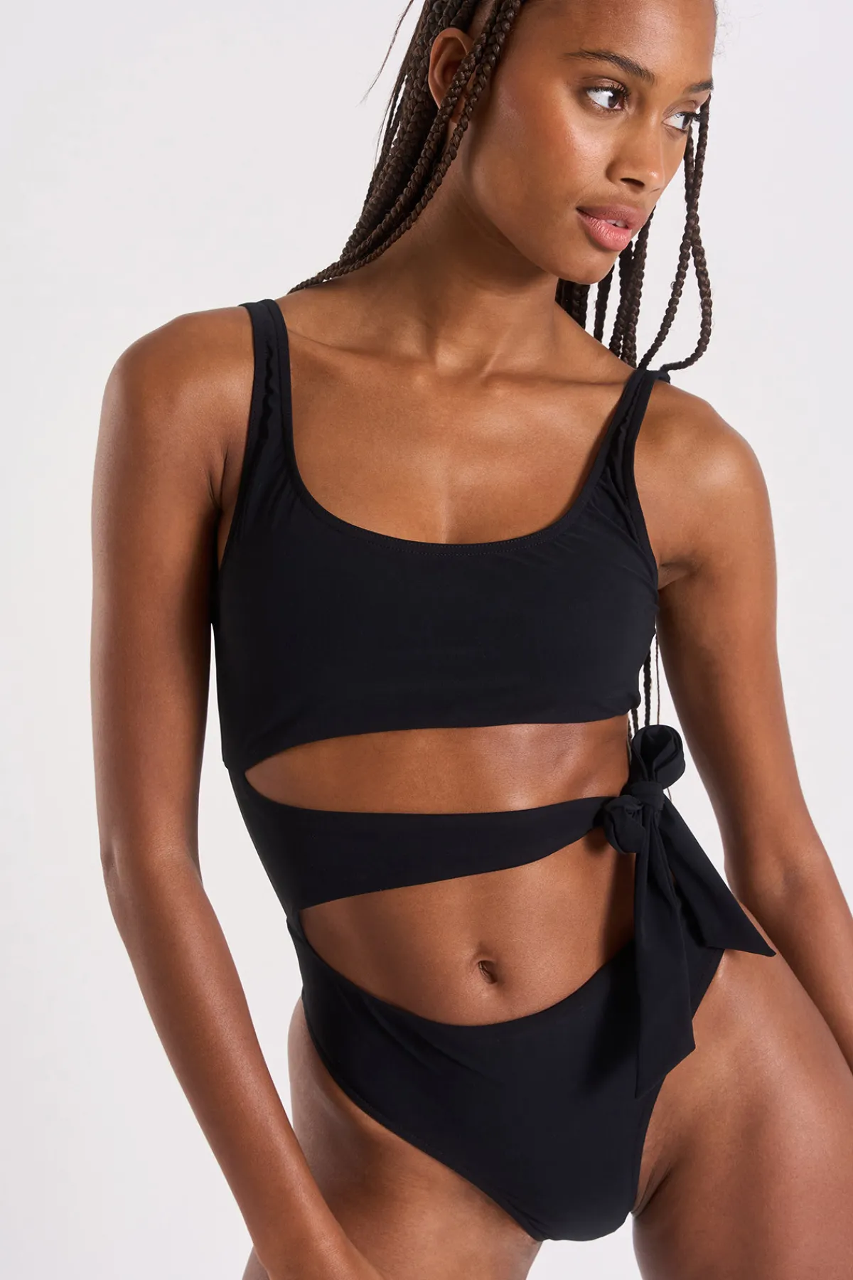 Banana Moon MAILLOT 1 PIECE TREASURE BLACK-Femme Bonnet C|Maillot 1 Pièce