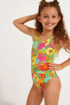 Banana Moon MAILLOT 1 PIECE M BALOO WALLFLOWER-Enfant Mère & Fille|Fillette Et Garçon