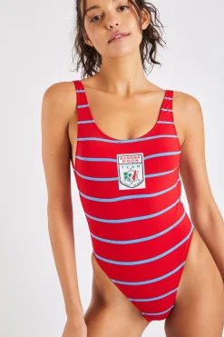 Banana Moon MAILLOT 1 PIECE BELAIR RETROSTRIPE-Femme Maillot 1 Pièce