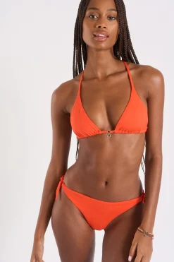 Banana Moon maillot de bain 2 pièces abricot RICO & MIKTA COLORSUN-Femme Classique|Culotte Nouée