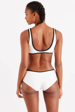 Banana Moon Maillot de bain 2 pièces écru Kenpo & Lapta Player- Maillots De Bain Sport|Emboîtant