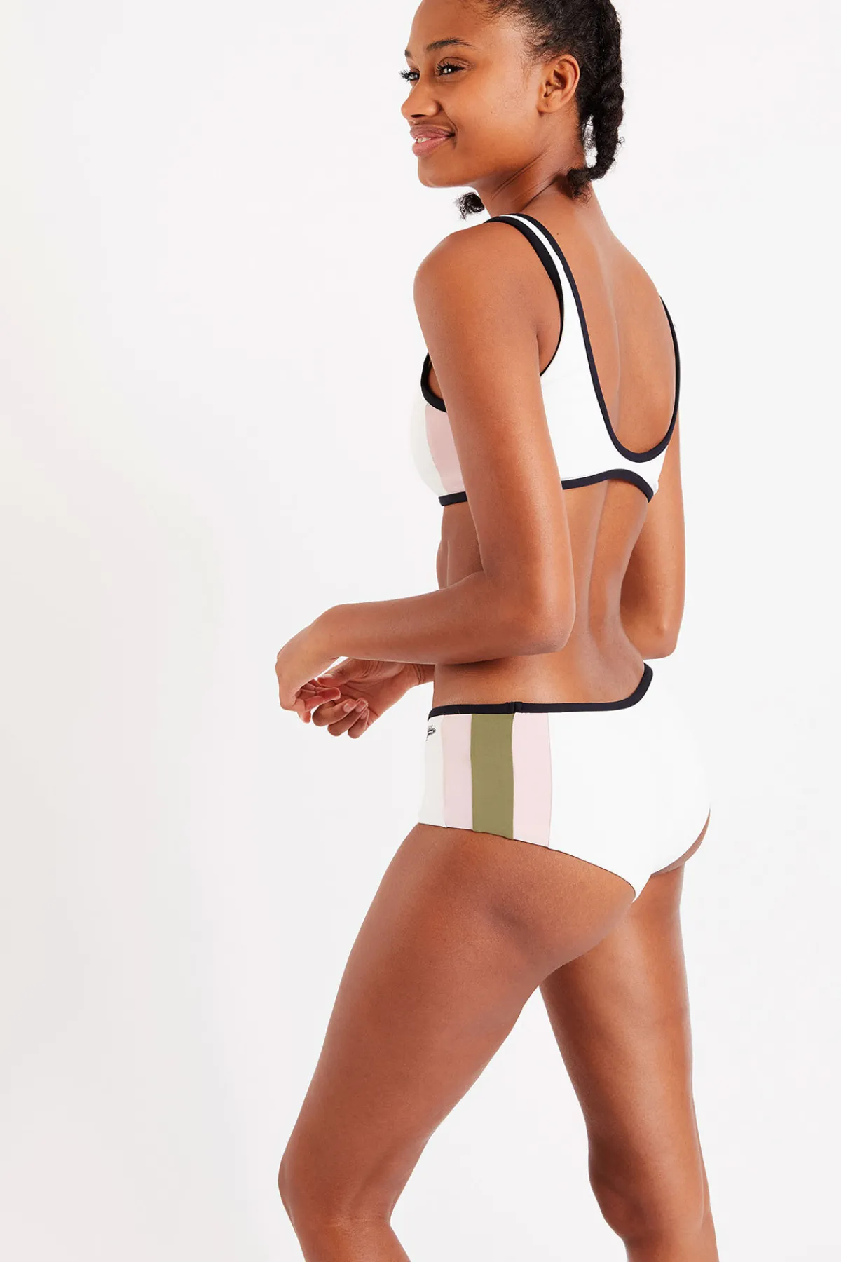 Banana Moon Maillot de bain 2 pièces écru Kenpo & Lapta Player- Maillots De Bain Sport|Emboîtant