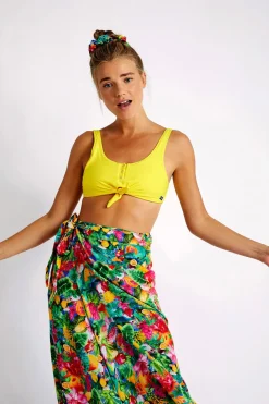 Banana Moon Maillot de bain 2 pièces côtelé LIO SUNRIB & BENTA SUNRIB-Femme Fillette Et Garçon|Maillot 2 Pièces