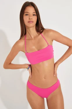 Banana Moon Maillot de bain 2 pièces fushia NILO & CHEEKA COLORSUN-Femme Échancré|Bandeau