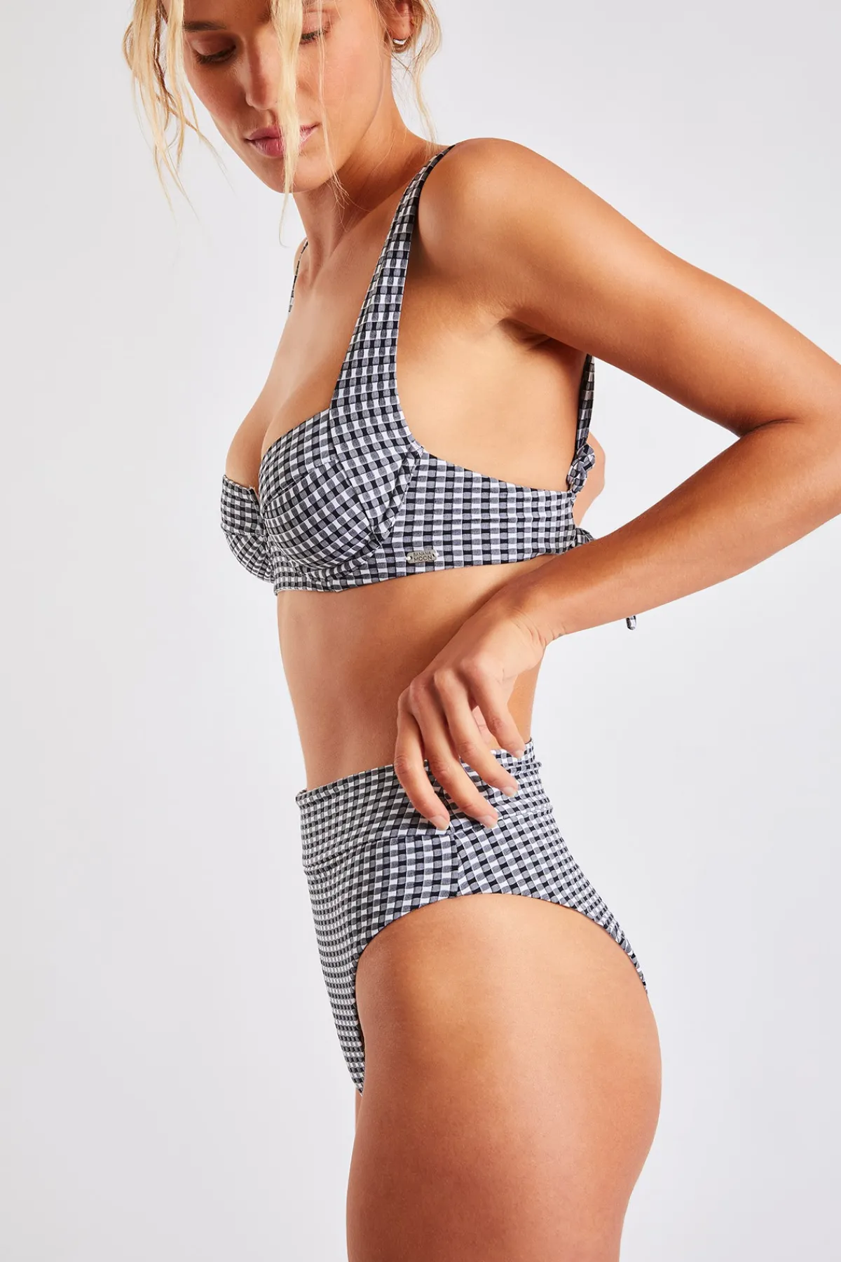 Banana Moon Maillot de bain 2 pièces Balco & Sandra Babydoll-Femme Taille Haute|Bonnet D