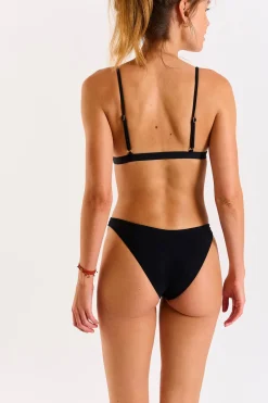 Banana Moon maillot de bain 2 pièces KORO & PAEA BLACK-Femme Échancré|Triangle