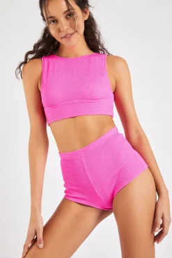 Banana Moon Maillot de bain 2 pièces Maleo & Naza Scrunchy-Femme Shorty|Taille Haute
