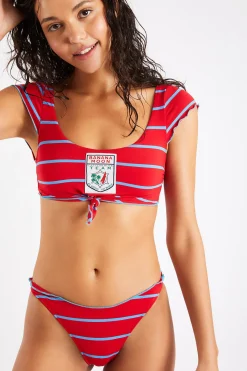 Banana Moon Maillot de bain 2 pièces Norio & Jaya Retrostripe-Femme Brassière|Maillot 2 Pièces