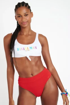 Banana Moon Maillot de bain NOUO COLORMOON & MANHA SCRUNCHY- Taille Haute|Brassière