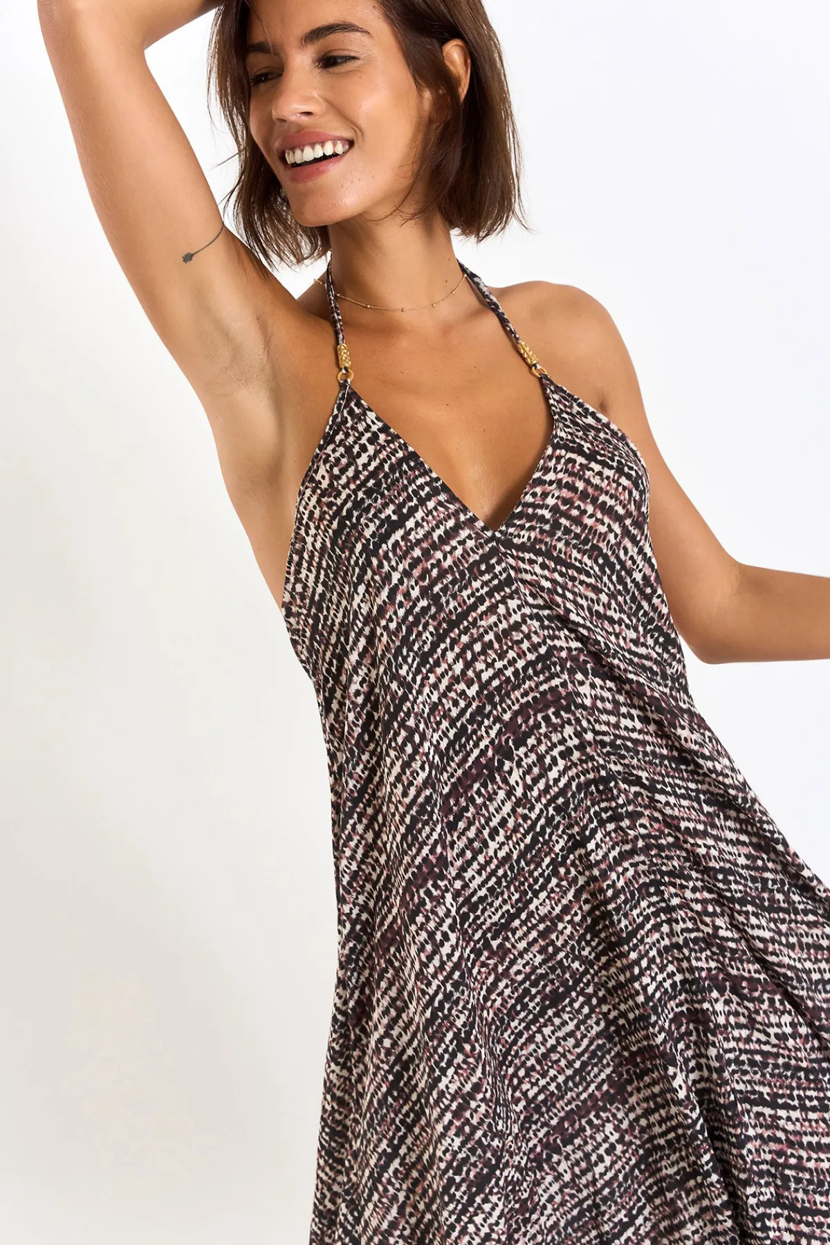 Banana Moon ROBE BEACHWEAR OHARA CACAOVOIL- Robes De Plage