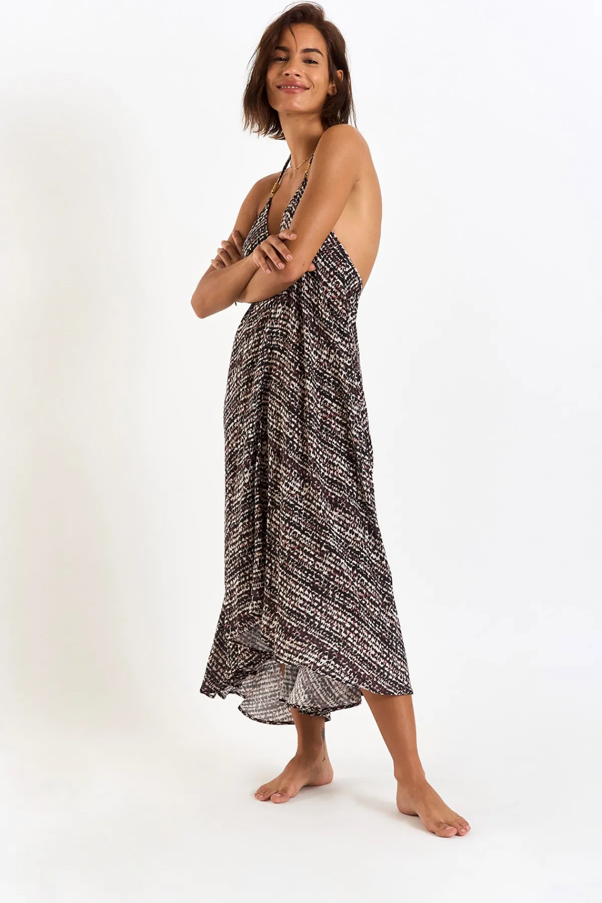 Banana Moon ROBE BEACHWEAR OHARA CACAOVOIL- Robes De Plage