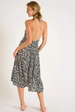 Banana Moon ROBE BEACHWEAR OHARA ZEBRAVOIL- Robes De Plage