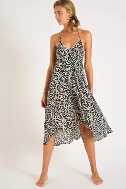 Banana Moon ROBE BEACHWEAR OHARA ZEBRAVOIL- Robes De Plage