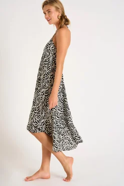 Banana Moon ROBE BEACHWEAR OHARA ZEBRAVOIL- Robes De Plage